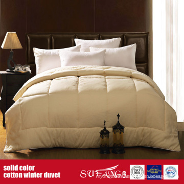 Solid Color Cotton Duvet For Hotel Use Cotton Comforter